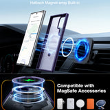 Husa pentru Samsung Galaxy S24 Ultra, Torras Ostand Spin MagSafe Series, mov
