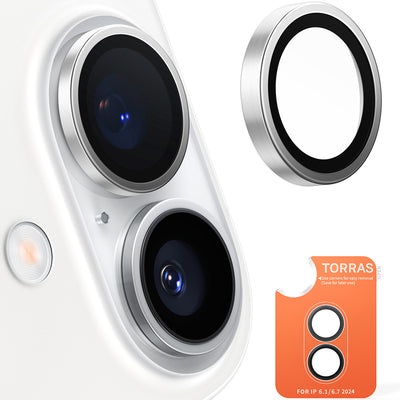 Folie de protectie pentru iPhone 16, Torras Lensguard Camera Protector