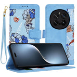 Husa pentru Honor Magic7 Pro, Techsuit FlipCraft, bleu