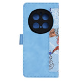 Husa pentru Honor Magic7 Pro, Techsuit FlipCraft, bleu