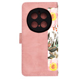 Husa pentru Honor Magic7 Pro, Techsuit FlipCraft, roz
