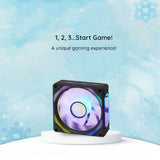 Havit Cooler Fan (F2096), pentru PC, 1800RPM, 30dB, 12V, 3W, Alb