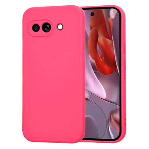 Husa pentru Google Pixel 9a, Techsuit SoftFlex, fucsia