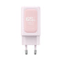 Incarcator retea Havit (UC260 EU), 2x USB-C, USB, 65W, roz