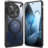 Husa pentru OnePlus 13, Ringke Fusion X MagSafe, negru