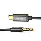 Adaptor Baseus, Audio Cable M01 Cam01 01 USB-C to Jack 3 5mm Digital Audio Transmission Gold Plated Plug 1 2m Koff