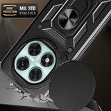 Husa pentru Honor Magic7 Pro, Techsuit CamShield Series, albastru