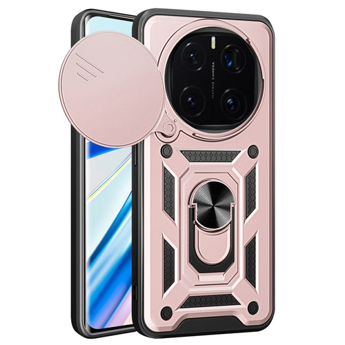 Husa pentru Honor Magic7 Pro, Techsuit CamShield Series, roz