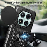 Husa pentru Honor Magic7 Pro, Techsuit CamShield Series, roz