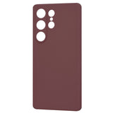 Husa pentru Samsung Galaxy S25 Ultra, Techsuit SoftFlex, bordo