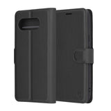 Husa pentru Google Pixel 9a, Techsuit Leather Folio, maro