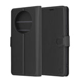 Husa pentru Honor X9c, Techsuit Leather Folio, maro