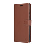 Husa pentru Honor Magic7 Pro, Techsuit Leather Folio, maro