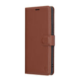 Husa pentru Xiaomi 15 Pro, Techsuit Leather Folio, maro