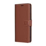 Husa pentru Xiaomi 15, Techsuit Leather Folio, maro