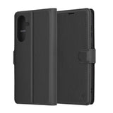 Husa pentru Samsung Galaxy A36 5G, Techsuit Leather Folio, maro