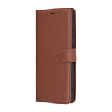 Husa pentru Samsung Galaxy S25 Ultra, Techsuit Leather Folio, maro