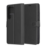 Husa pentru Samsung Galaxy S25 Ultra, Techsuit Leather Folio, maro