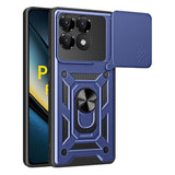 Husa pentru Xiaomi POCO F6 Pro, Techsuit CamShield Series, albastru