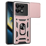 Husa pentru Xiaomi POCO F6 Pro, Techsuit CamShield Series, roz