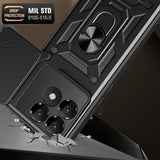 Husa pentru Xiaomi POCO F6 Pro, Techsuit CamShield Series, albastru