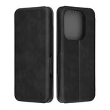 Husa pentru Xiaomi Redmi Note 14 5G, Techsuit Safe Wallet Plus, negru