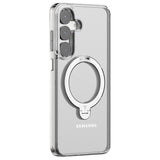Husa pentru Samsung Galaxy S25 Plus, Torras Ostand Spin MagSafe Series, transparenta