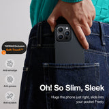 Husa pentru iPhone 15 Pro Max, Torras OriginFit-Mag Series, negru