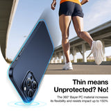 Husa pentru iPhone 15 Pro, Torras OriginFit-Mag Series, albastru