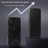 Folie de protectie pentru iPhone 16, Lito HD Pro Matte