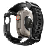 Curea pentru Apple Watch Ultra, Spigen Rugged Armor Pro (ACS05460), negru