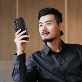 Husa pentru Samsung Galaxy Z Fold SE, Dux Ducis Bril (cu Pencil Holder), albastru