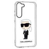 Husa pentru Samsung Galaxy S23 Plus, Karl Lagerfeld Hardcase Transparent (KLHCS23MHNIKTCT), transparenta