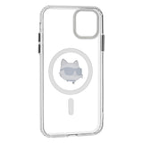 Husa pentru iPhone 11, Karl Lagerfeld IML MagSafe (KLHMN61HLSCHH), alb