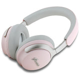 Casti wireless Guess Metal Script Logo (GUBHC22PSBCSMP), Bluetooth, ANC, On-ear, roz