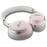 Casti wireless Guess Metal Script Logo (GUBHC22PSBCSMP), Bluetooth, ANC, On-ear, roz