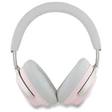 Casti wireless Guess Metal Script Logo (GUBHC22PSBCSMP), Bluetooth, ANC, On-ear, roz
