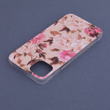 Husa pentru iPhone 14 Plus, Techsuit Marble Series, bej