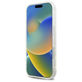 Husa pentru iPhone 16 Pro Max, Karl Lagerfeld IML Rhinestones (KLHCP16XHKHDCELT), transparenta