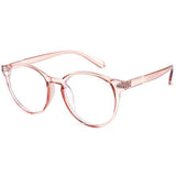Techsuit Anti-Blue Light Glasses Reflex PC (PC28003-C4), Round, Transparent Maro