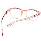 Techsuit Anti-Blue Light Glasses Reflex PC (PC28003-C4), Round, Transparent Maro