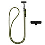 Techsuit Rope Crossbody Strap (RCS1-06), pentru Phones, Carabiner, Nylon Braided, Durable, reglabil, Moss Verde