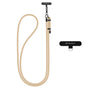 Techsuit Rope Crossbody Strap (RCS1-08), pentru Phones, Carabiner, Nylon Braided, Durable, reglabil, Champagne Mist