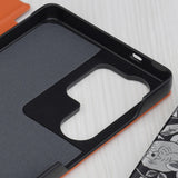 Husa pentru Samsung Galaxy S25 Ultra, Techsuit eFold Series, portocaliu