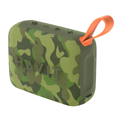 Boxa portabila Havit (SK874BT), Type-C, Bluetooth 5.4, TWS, TF, FM, USB, Hands-Free Call, IPX5, 1200mAh, verde