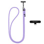 Techsuit Rope Crossbody Strap (RCS1-21), pentru Phones, Carabiner, Nylon Braided, Durable, reglabil, Lux Amethyst