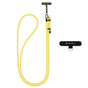 Techsuit Rope Crossbody Strap (RCS1-75), pentru Phones, Carabiner, Nylon Braided, Durable, reglabil, Sunflower Galben