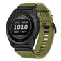 Curea pentru Garmin Instinct 2S Solar, Techsuit Watchband QuickFit 20mm (W070), verde