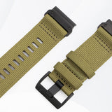 Curea pentru Garmin Instinct 2S Solar, Techsuit Watchband QuickFit 20mm (W070), verde inchis