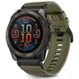 Curea pentru Garmin Instinct 2S Solar, Techsuit Watchband QuickFit 20mm (W070), verde inchis